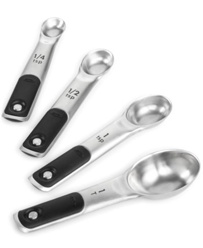 Набор мерных ложек OXO Good Grips из нержавеющей стали, 4 шт
