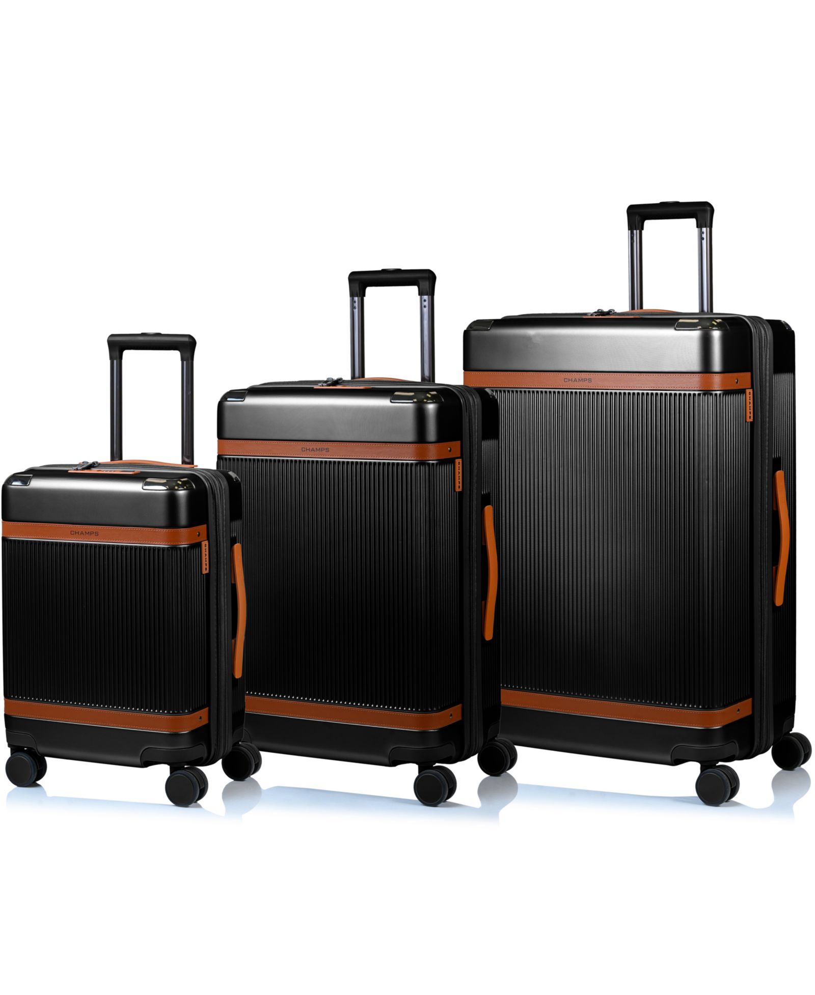 3-Piece Vintage-Like Air Hardside Luggage Set