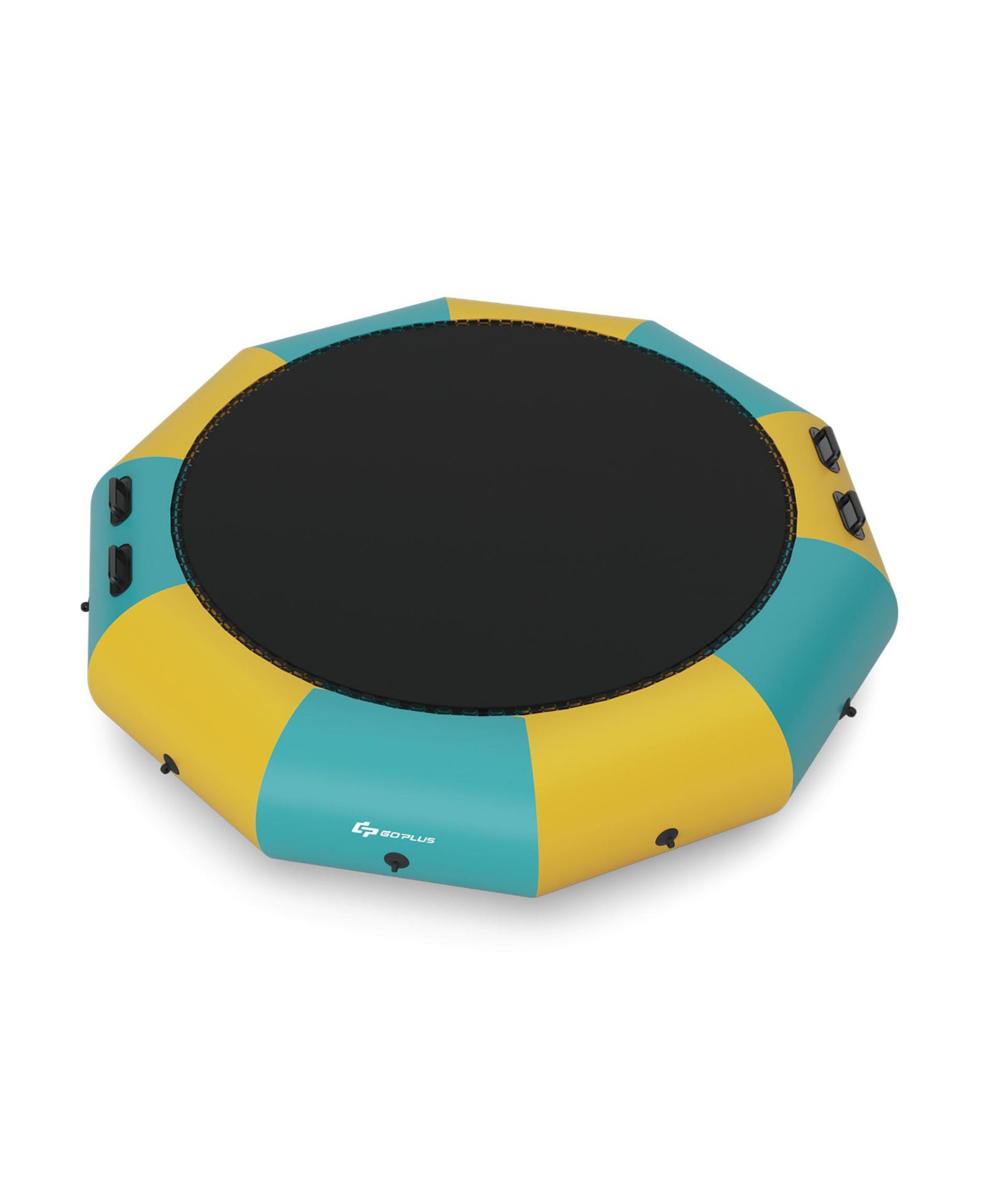 Надувной водный батут-трамплин Costway 12FT Inflatable Water Bouncer Splash Padded