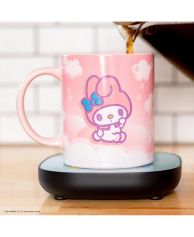 Uncanny Brands кружка My Melody с электрическим подогревателем - сохраняет напитки теплыми - автоматическое включение/выключение