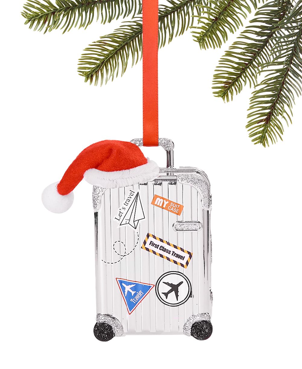 Holiday Lane орнамент-чемодан World Traveler, эксклюзив Macy's