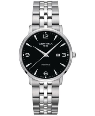 Certina Women's Swiss DS Caimano Stainless Steel Bracelet Watch 39mm