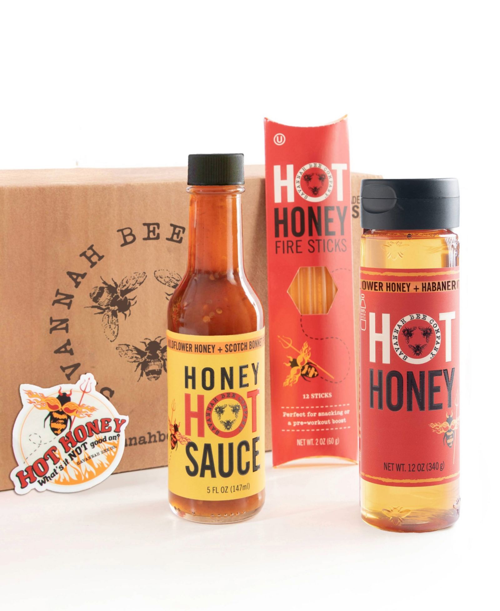 Savannah Bee Company Hot Box Подарочный набор