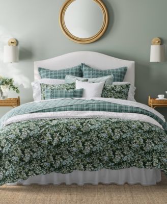 Комплект из 7-ми стеганых покрывал Laura Ashley Bramble Floral Cotton, Full/Queen