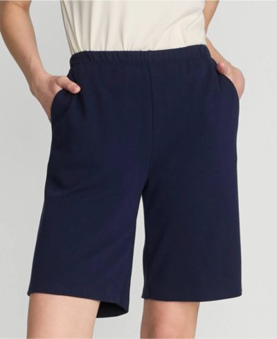 Lands' End Женские шорты Sport Knit High Rise