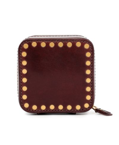 Leather Jewelry Box - Square