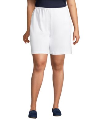 Lands' End Women's Sport Knit High Rise Shorts