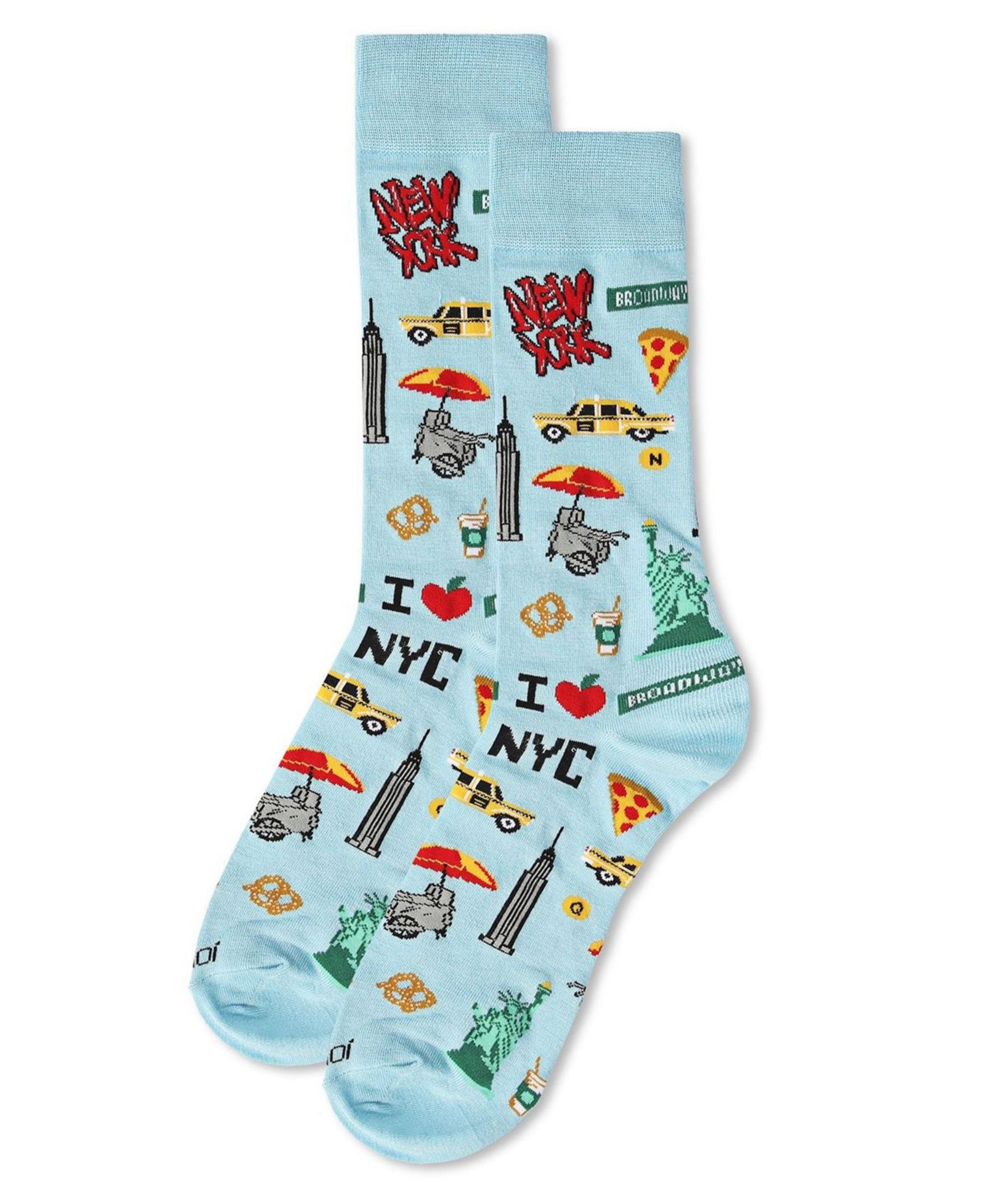 MeMoi Men's Destination Rayon from Bamboo Novelty Crew Socks