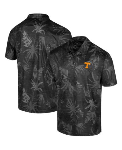 Colosseum Мужская поло футболка Tennessee Volunteers Palms, черная