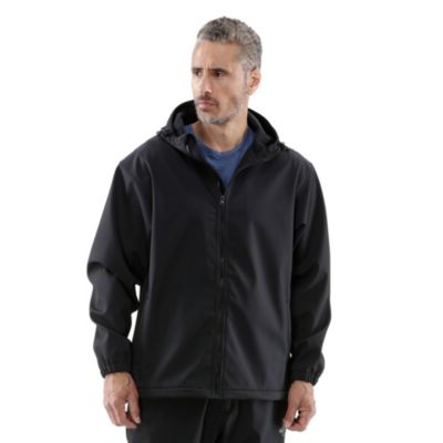 RefrigiWear Big & Tall Lightweight Softshell Jacket with Hood