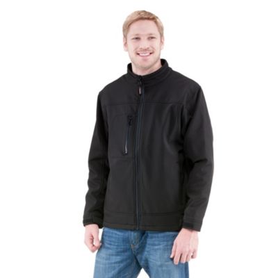 RefrigiWear Big & Tall Warm Insulated Softshell Jacket with Soft Micro-Fleece Lining