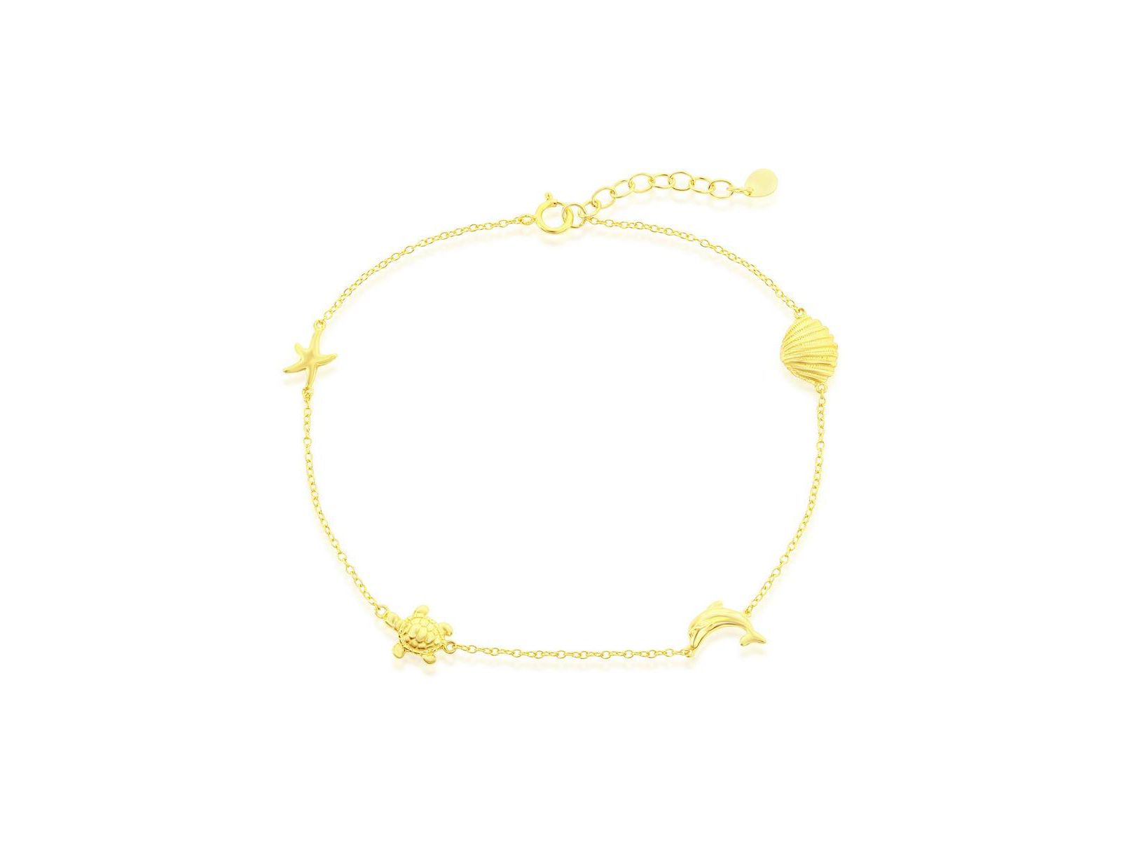 Браслет Simona Sterling Silver Sea Life