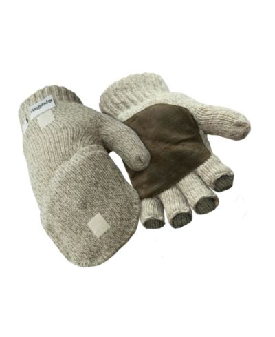 RefrigiWear Мужской премиальный шерстяной конвертируемый митенка