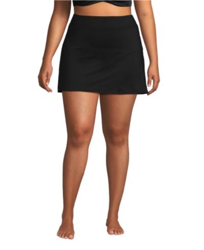 Женская юбка для плавания Lands' End Tummy Control Swim Skirt