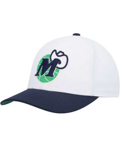 Мужская кепка Mitchell & Ness Dallas Mavericks Hardwood Classics Core 2-Tone 2.0 Pro Snapback White, Navy
