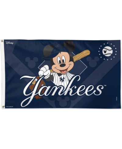 Флаг Wincraft New York Yankees Disney Deluxe 3' x 5"