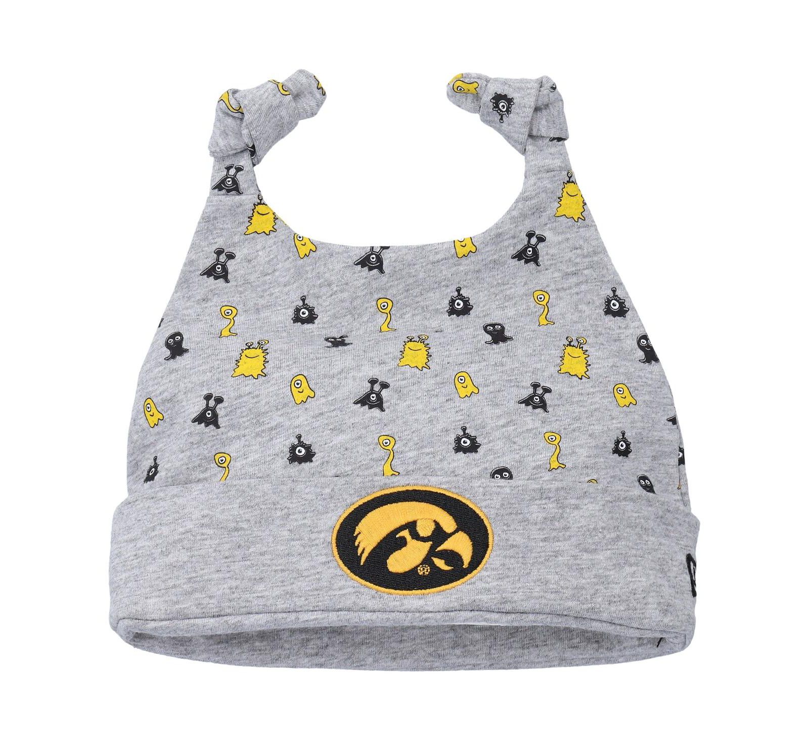 Вязаная шапка New Era Iowa Hawkeyes для новорожденных и младенцев