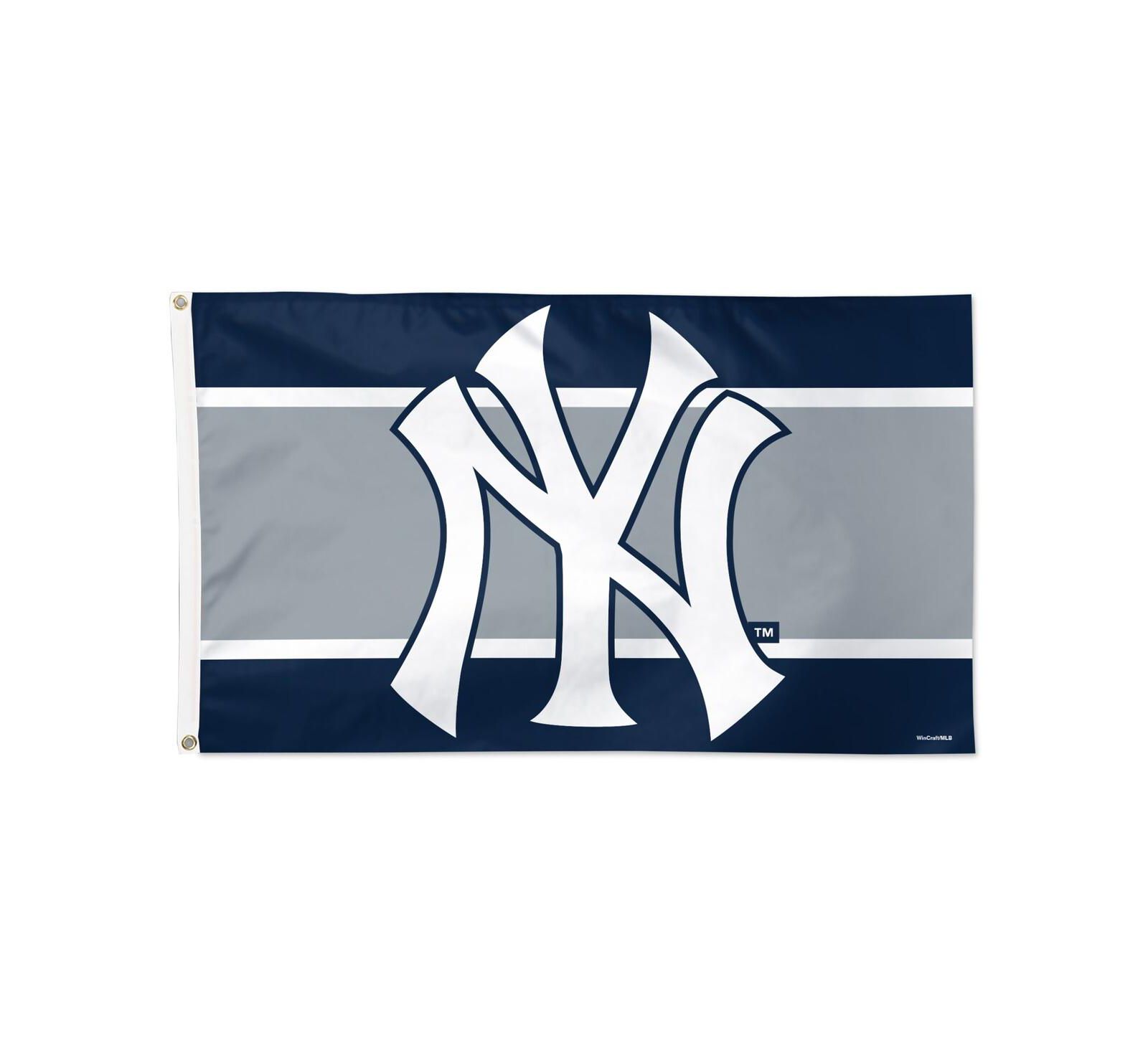 Wincraft New York Yankees 3' x 5' Horizontal Stripe Deluxe Single-Sided Flag