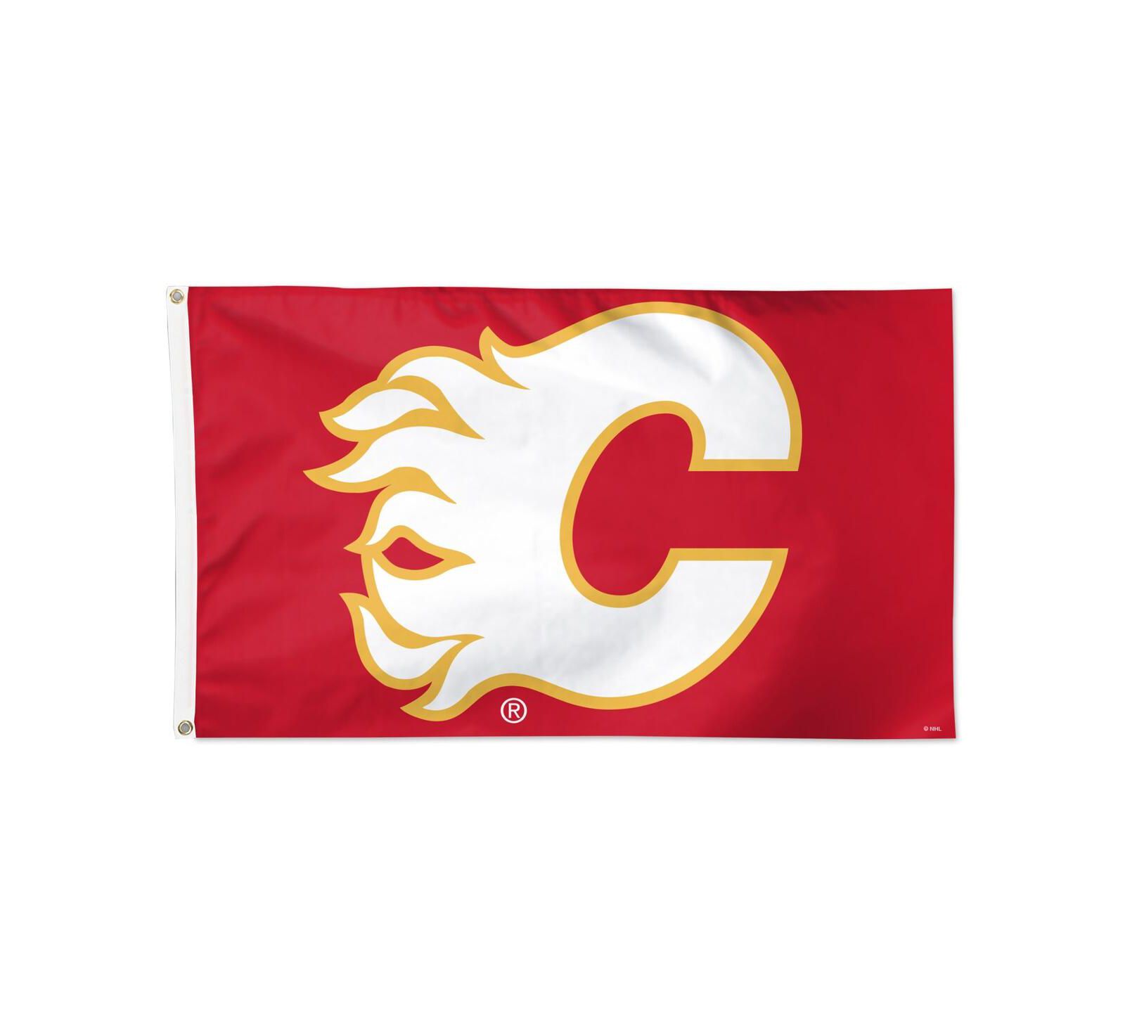 Wincraft Calgary Flames 3' x 5' Primary Logo Single-Sided Flag