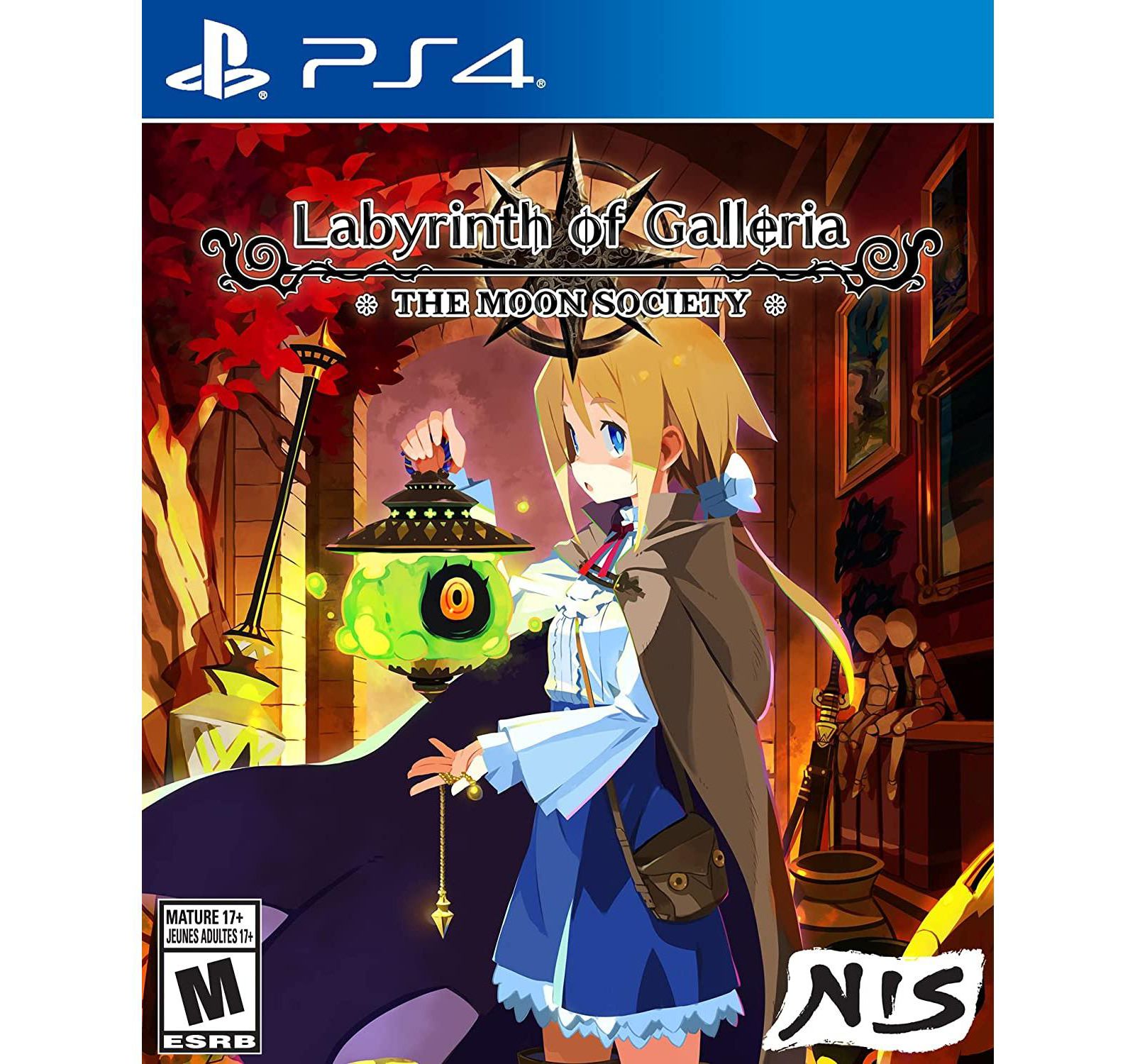 Labyrinth of Galleria: The Moon Society RPG Adventure PlayStation 4