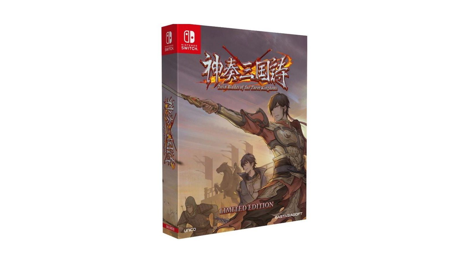 Twin Blades of the Three Kingdoms Лимитированное издание RPG Nintendo Switch