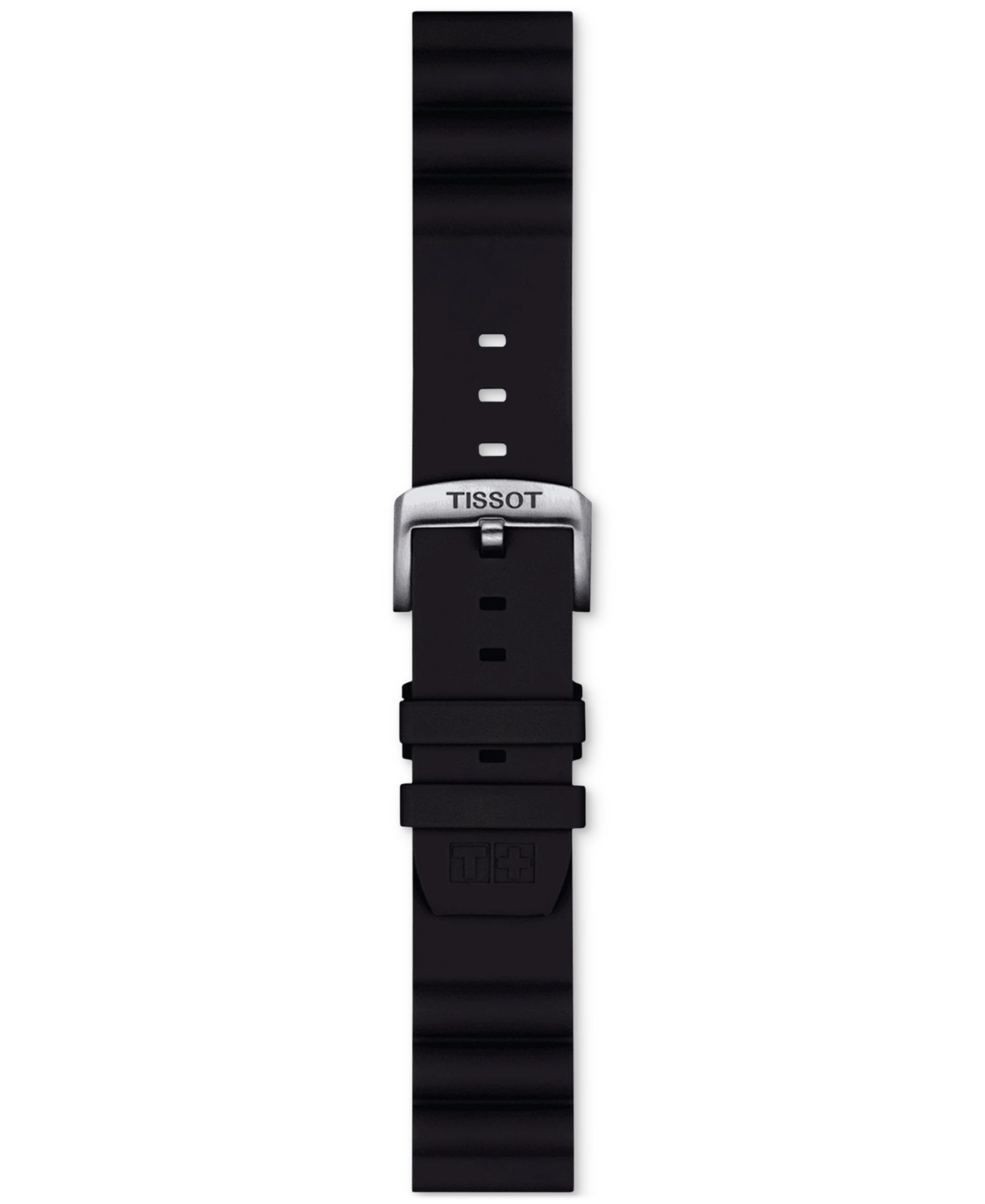Сменный ремешок Tissot Official Interchangeable Black Silicone Watch Strap