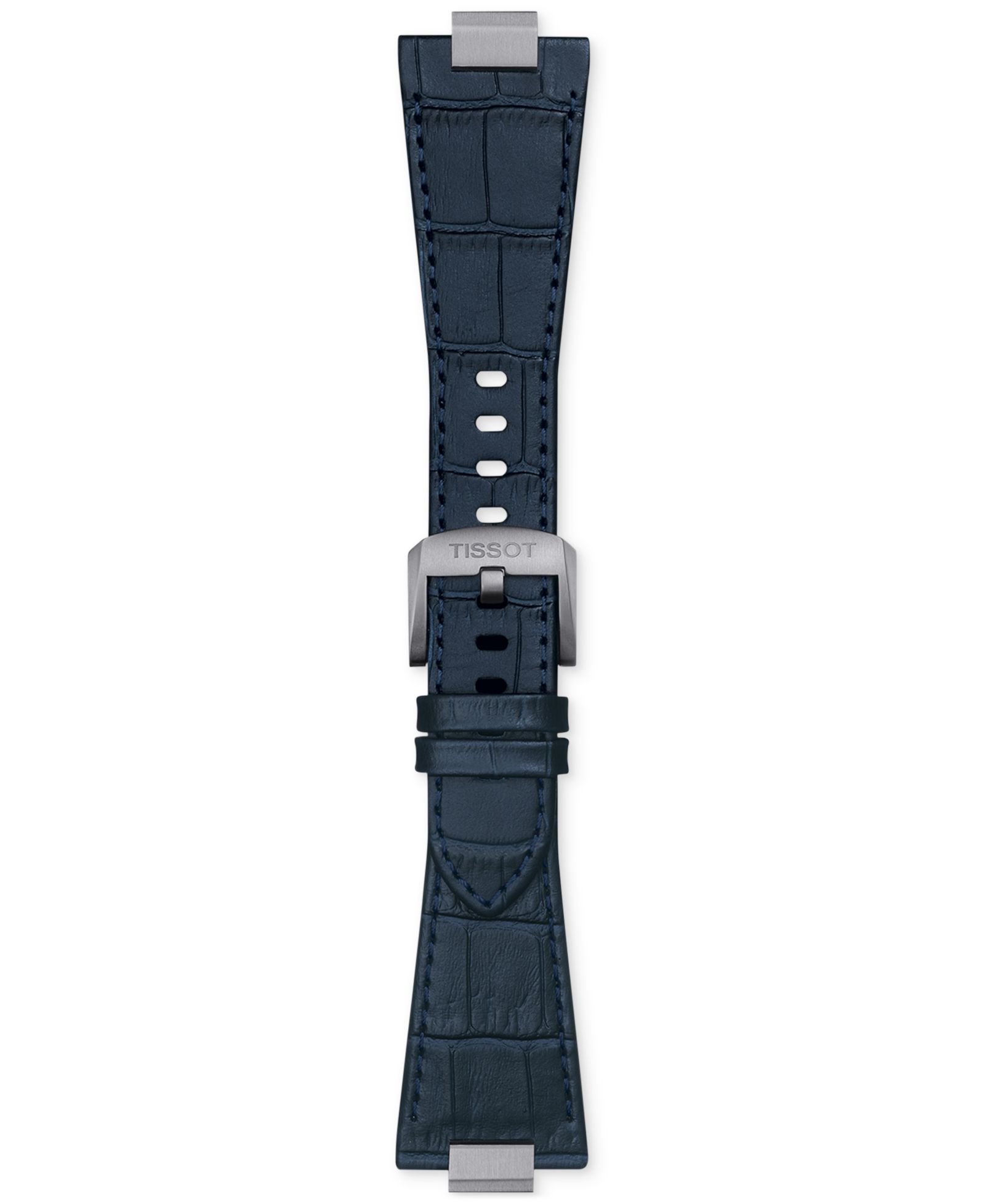 Tissot Official PRX Interchangeable Blue Leather Watch Strap