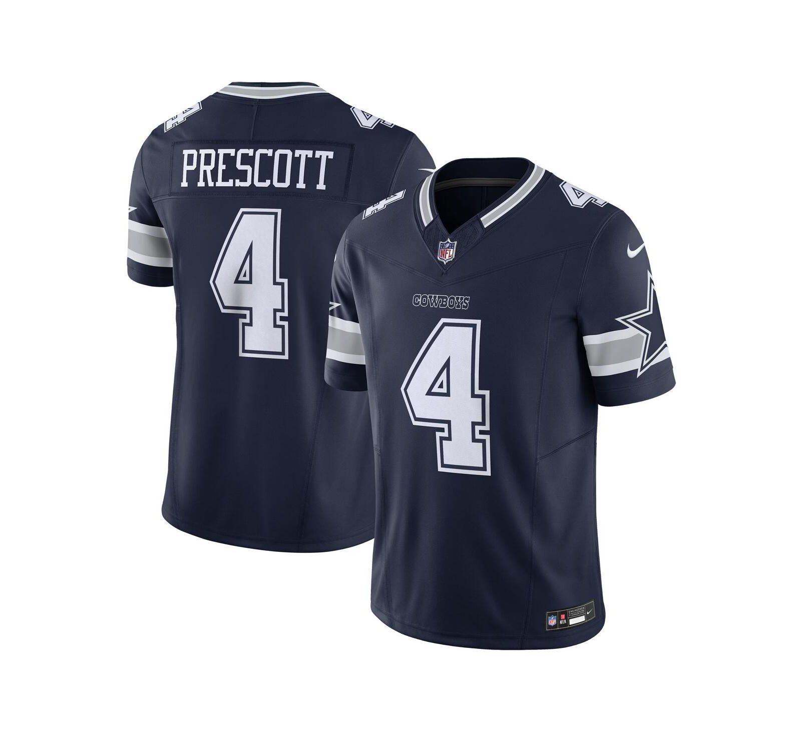 Nike Men's Dak Prescott Dallas Cowboys Vapor F.U.S.E. Limited Jersey