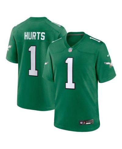 Nike Men's Jalen Hurts Kelly Green Philadelphia Eagles Alternate Game Player Jersey
