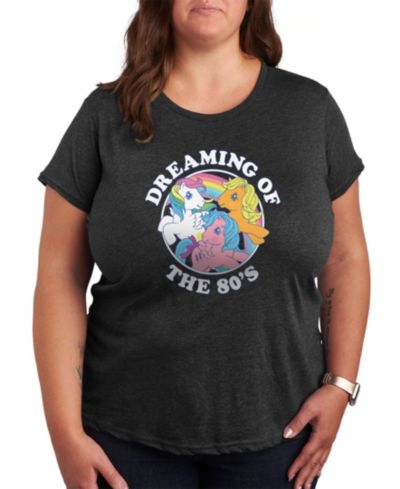 Hybrid Apparel Trendy Plus Size My Little Pony 80's Graphic T-shirt