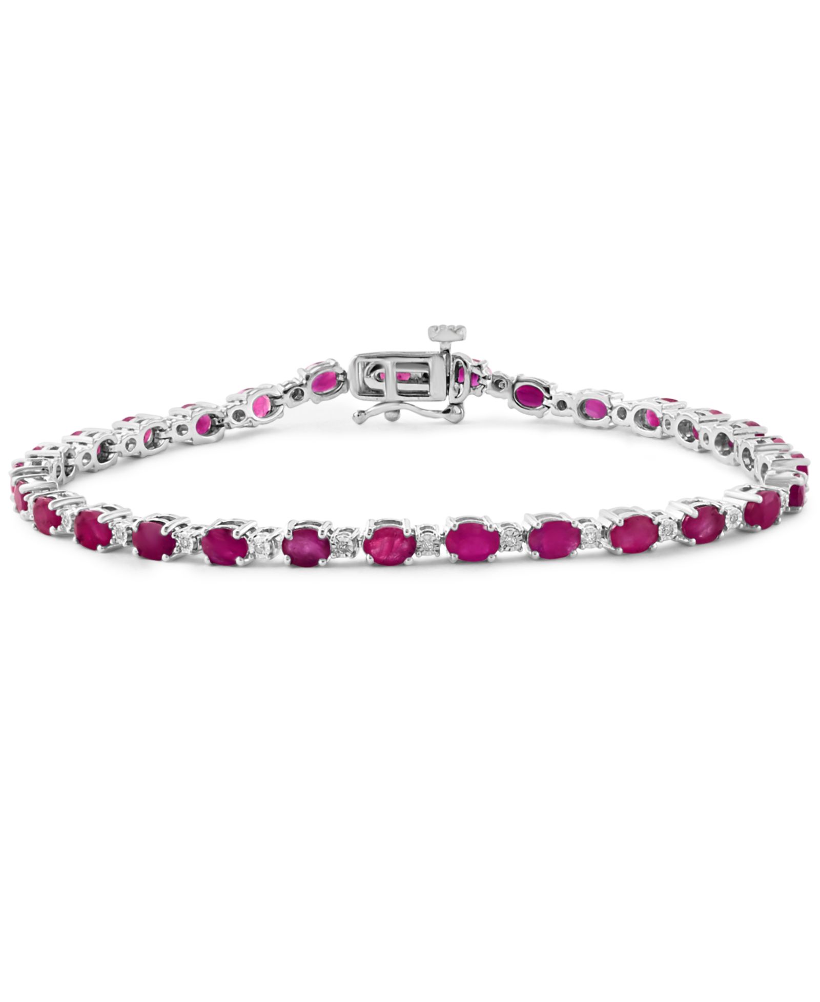 EFFY Collection Браслет Link из стерлингового серебра с рубином и бриллиантами