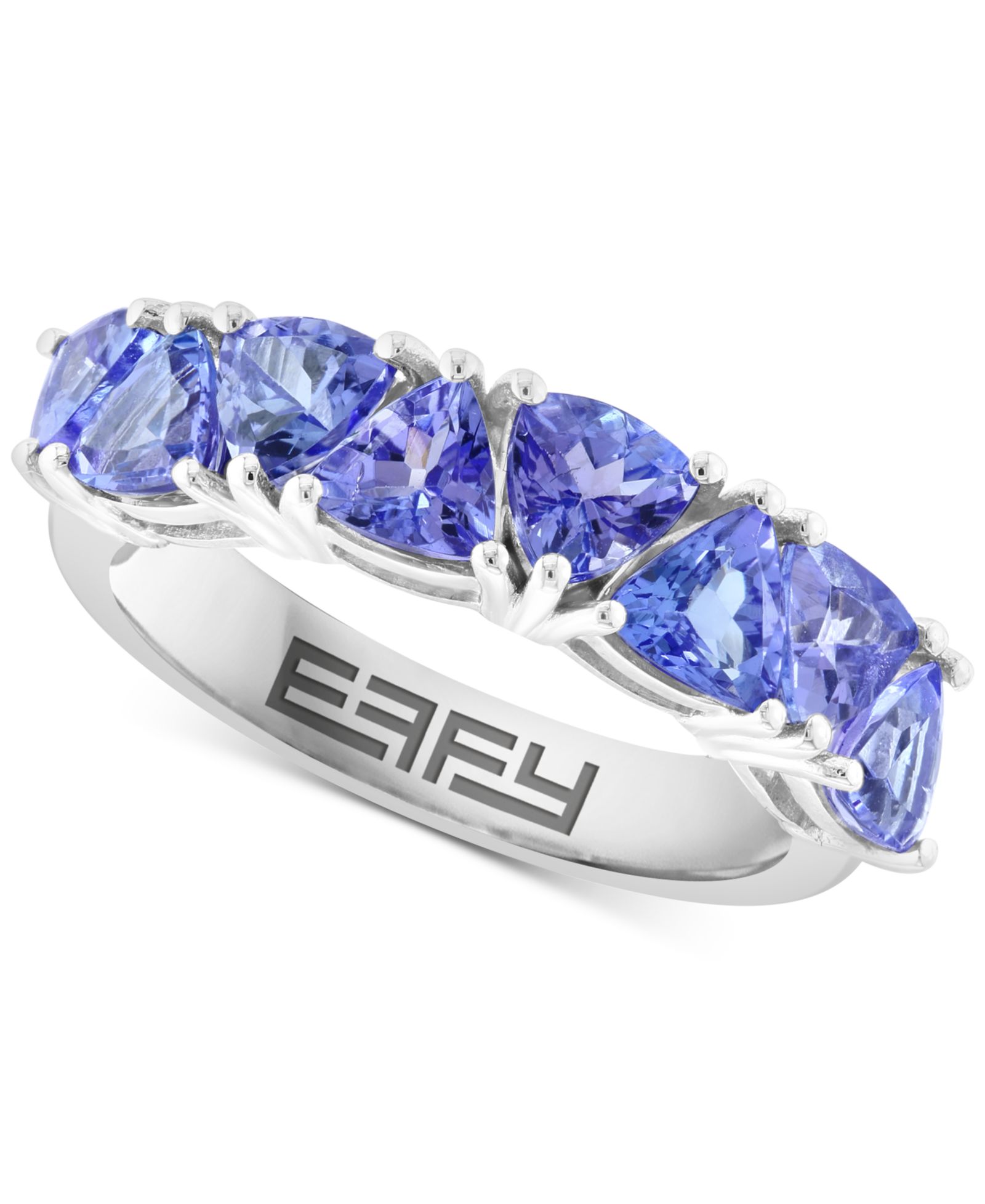 EFFY® Кольцо Tanzanite Trillion в Sterling Silver