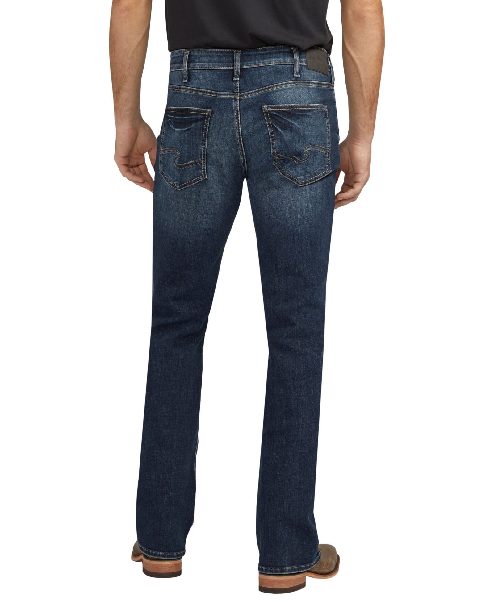 Silver Jeans Co. Мужские джинсы Zac прямого кроя relaxed fit