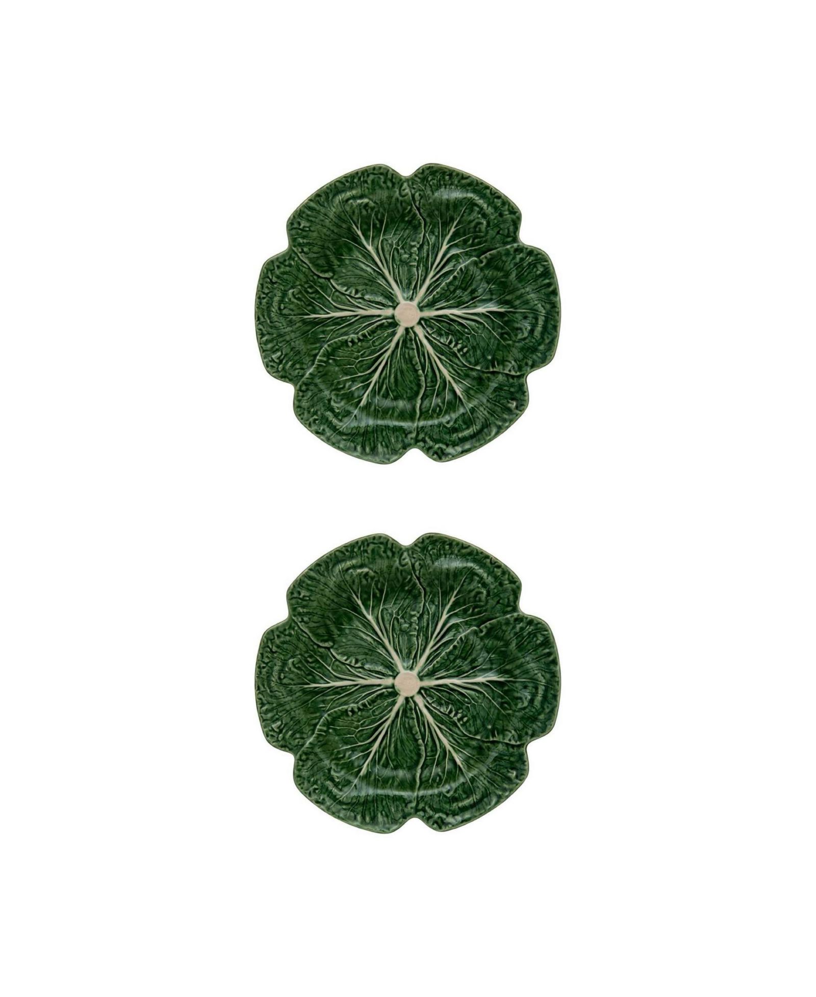 Сервировочные тарелки Bordallo Pinheiro Cabbage, набор из 2 шт
