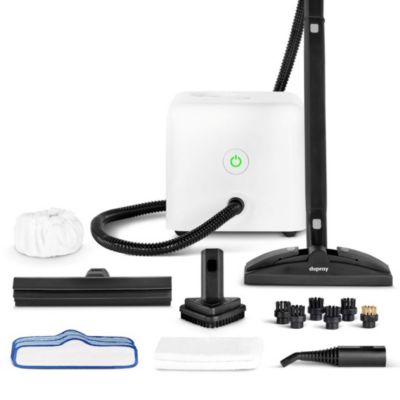 Пароочиститель Dupray Neat Steam Cleaner с набором из 17 предметов – Heavy-Duty, Chemical-Free Cleaning for Floors, Cars, Upholstery, Tiles, and More
