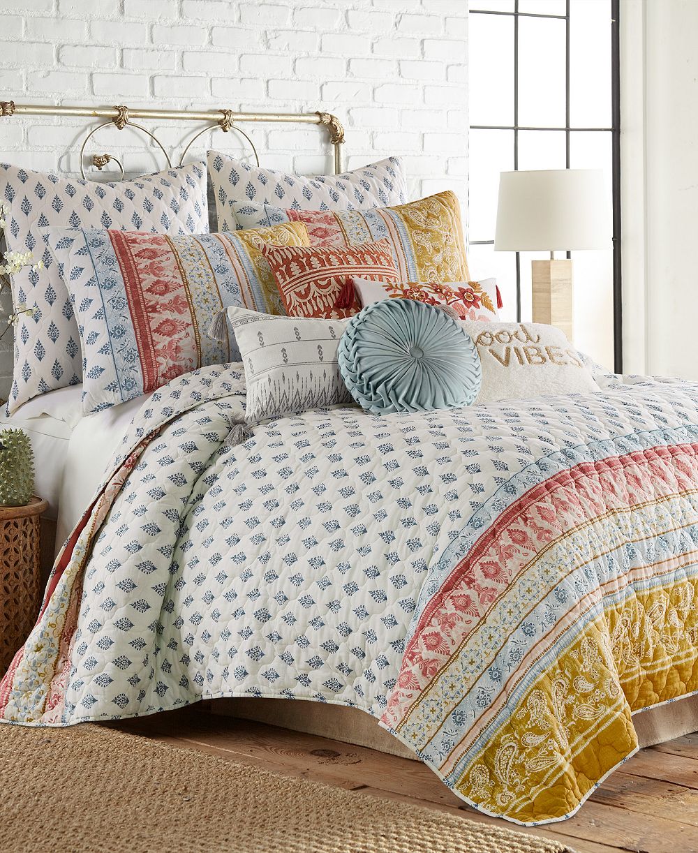 Levtex Home Tamiya Moroccan Inspired 3-Pc. Quilt Set, Full/Queen