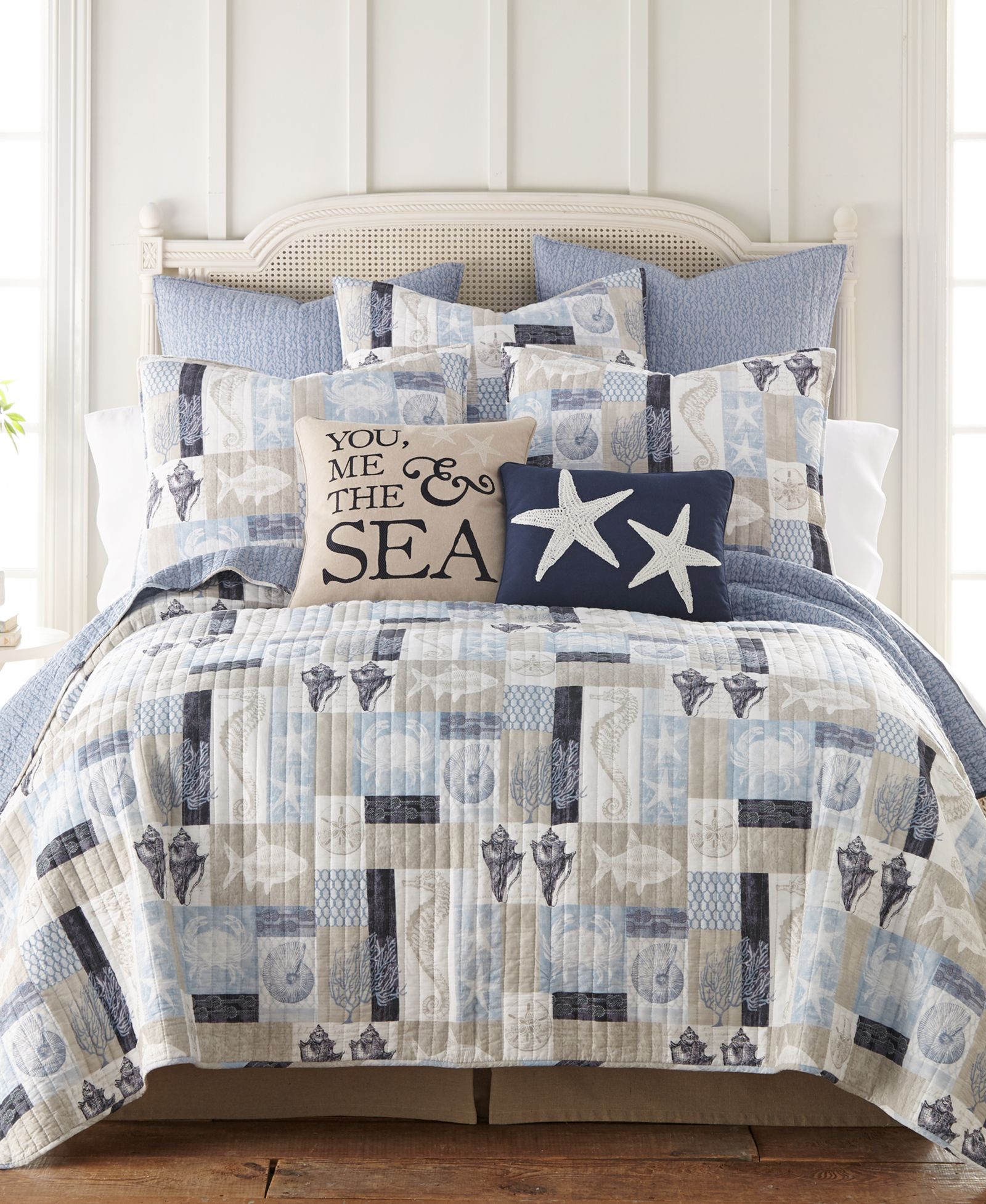 Levtex Home Cerralvo Reversible 3-Pc. Quilt Set, King/California King