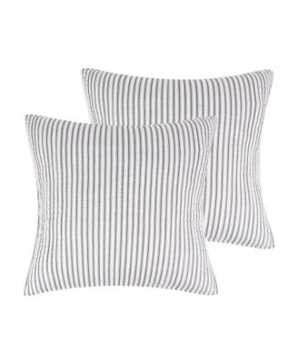 Levtex Home Tobago Stripe 2-Pc. Sham Set, European