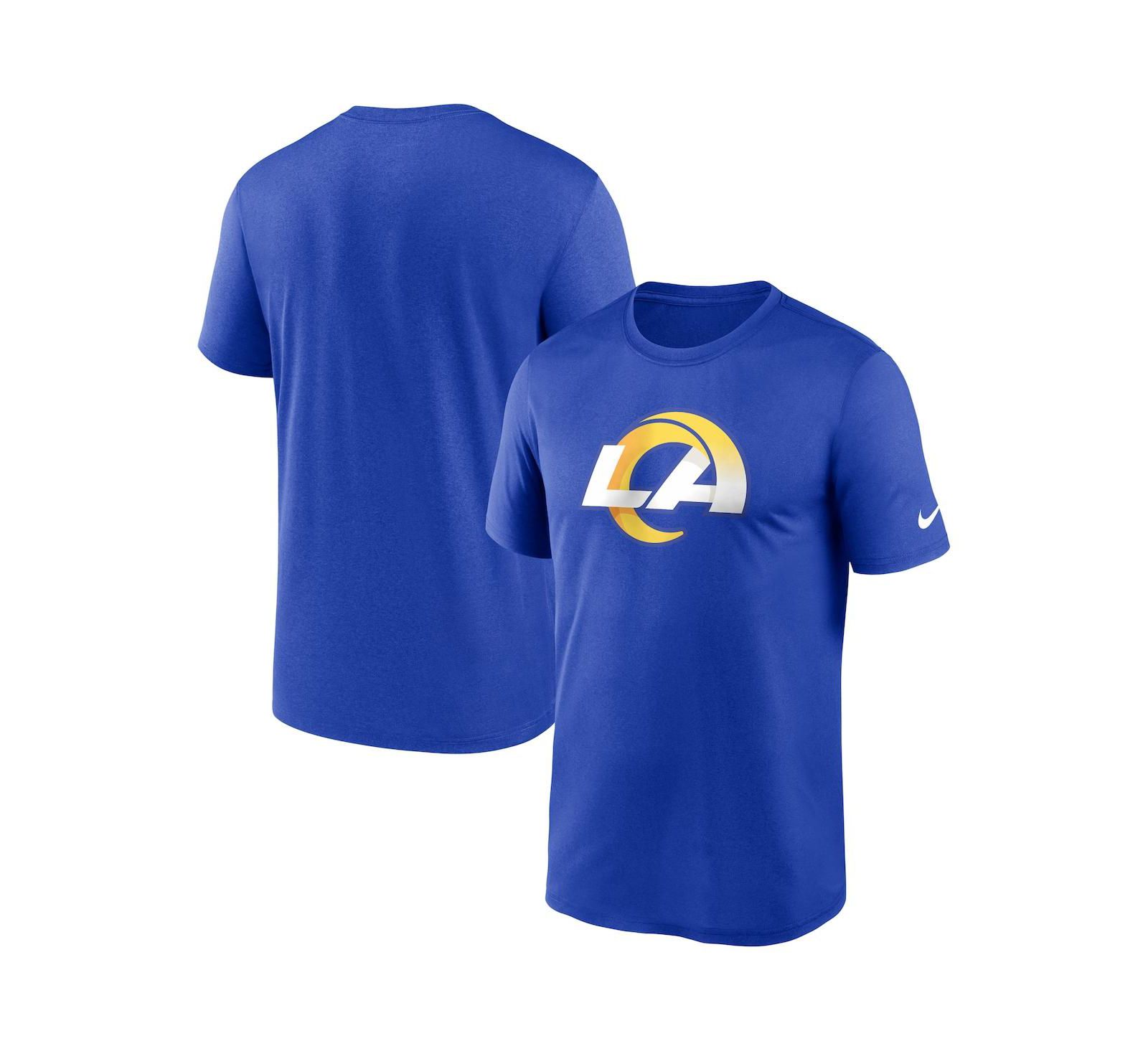 Men's Nike Royal Los Angeles Rams Legend Logo Performance T-shirt