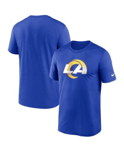 Мужская футболка Nike Royal Los Angeles Rams Legend Logo Performance T-shirt