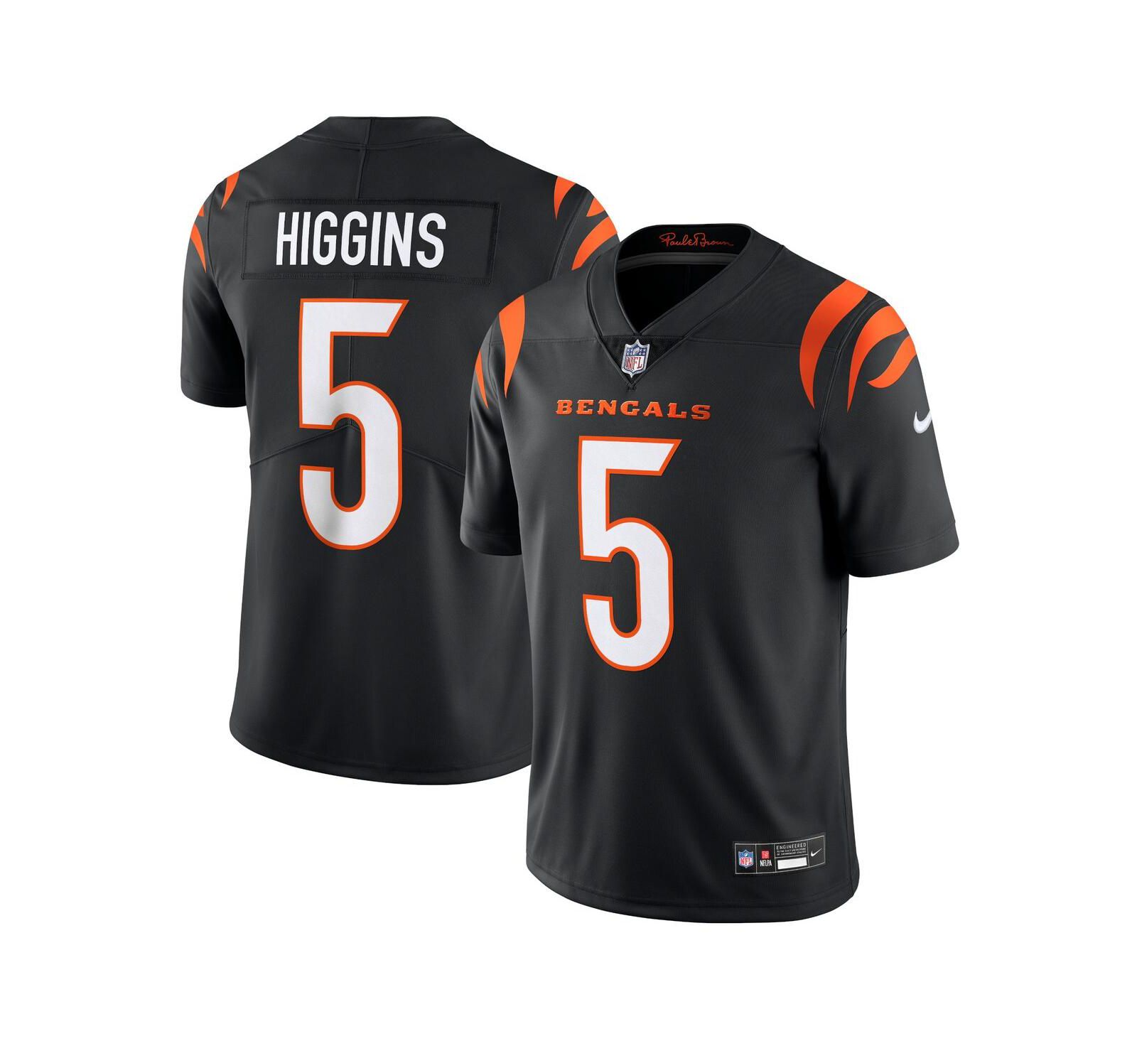 Nike Men's Tee Higgins Cincinnati Bengals Vapor Untouchable Limited Jersey