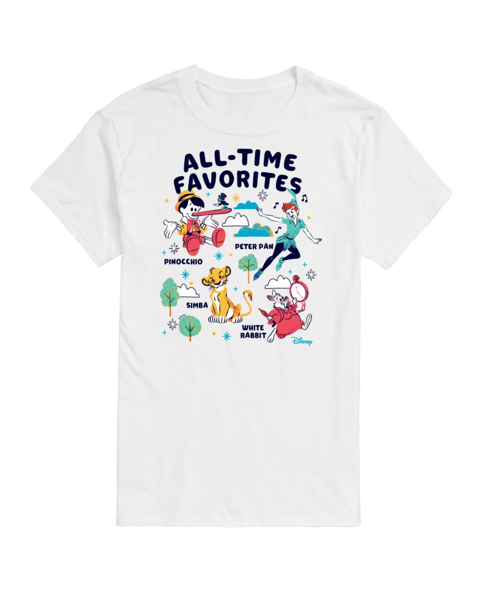 AIRWAVES Men's Disney Standard Graphic T-shirt