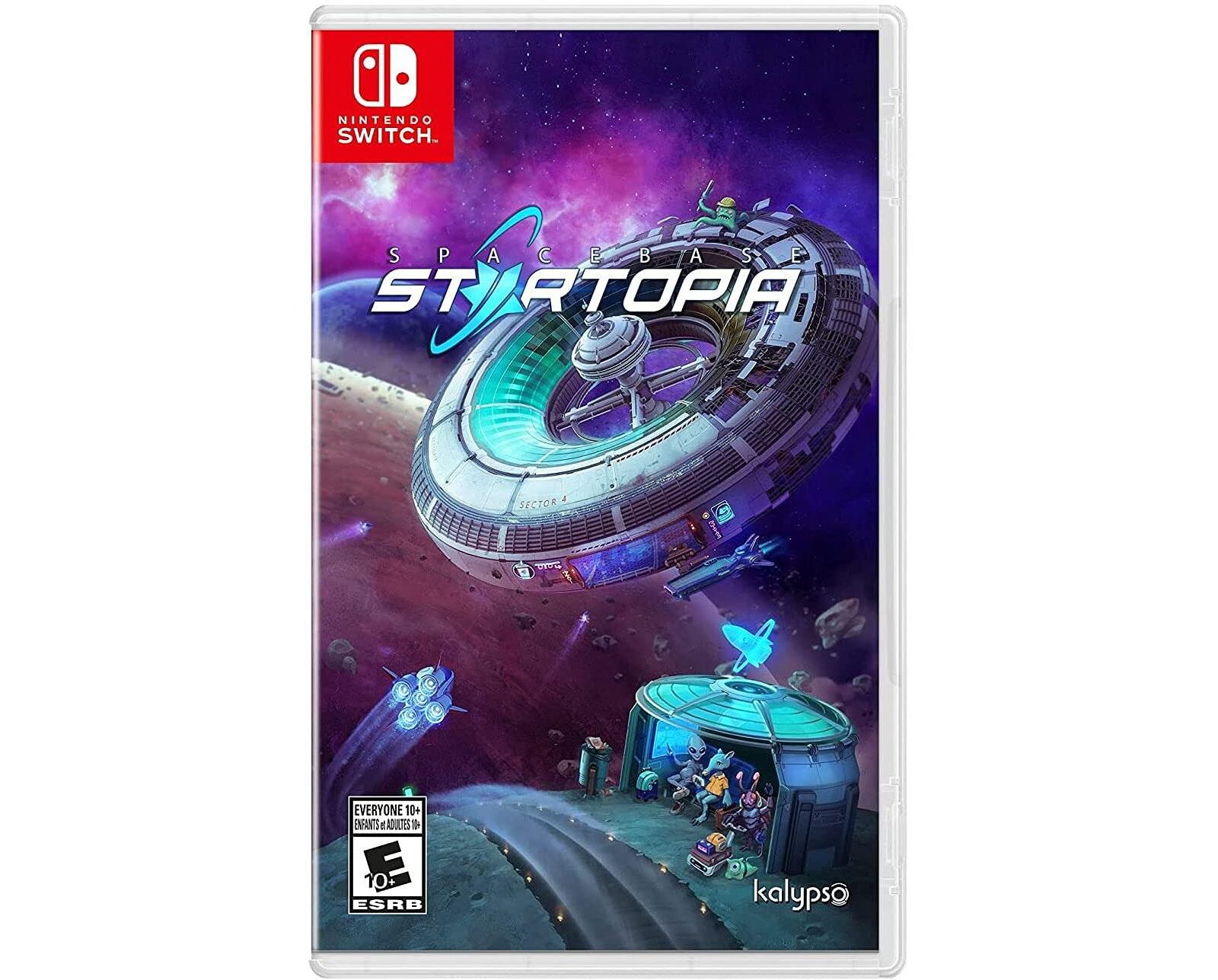 Spacebase Startopia кооперативная симуляция стратегия Nintendo Switch