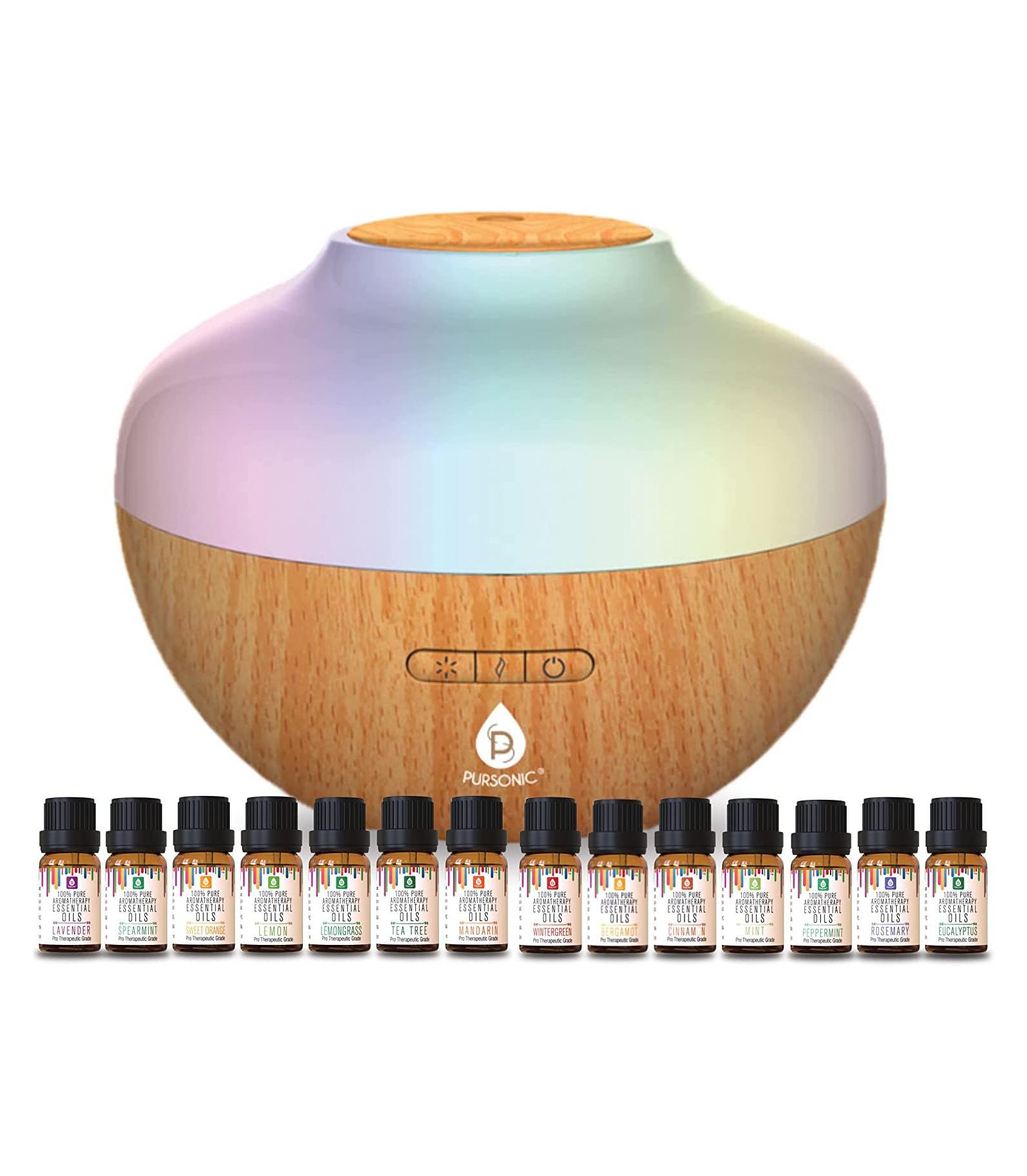 Набор аромадиффузор PURSONIC Aromatherapy & Essential Oil Set