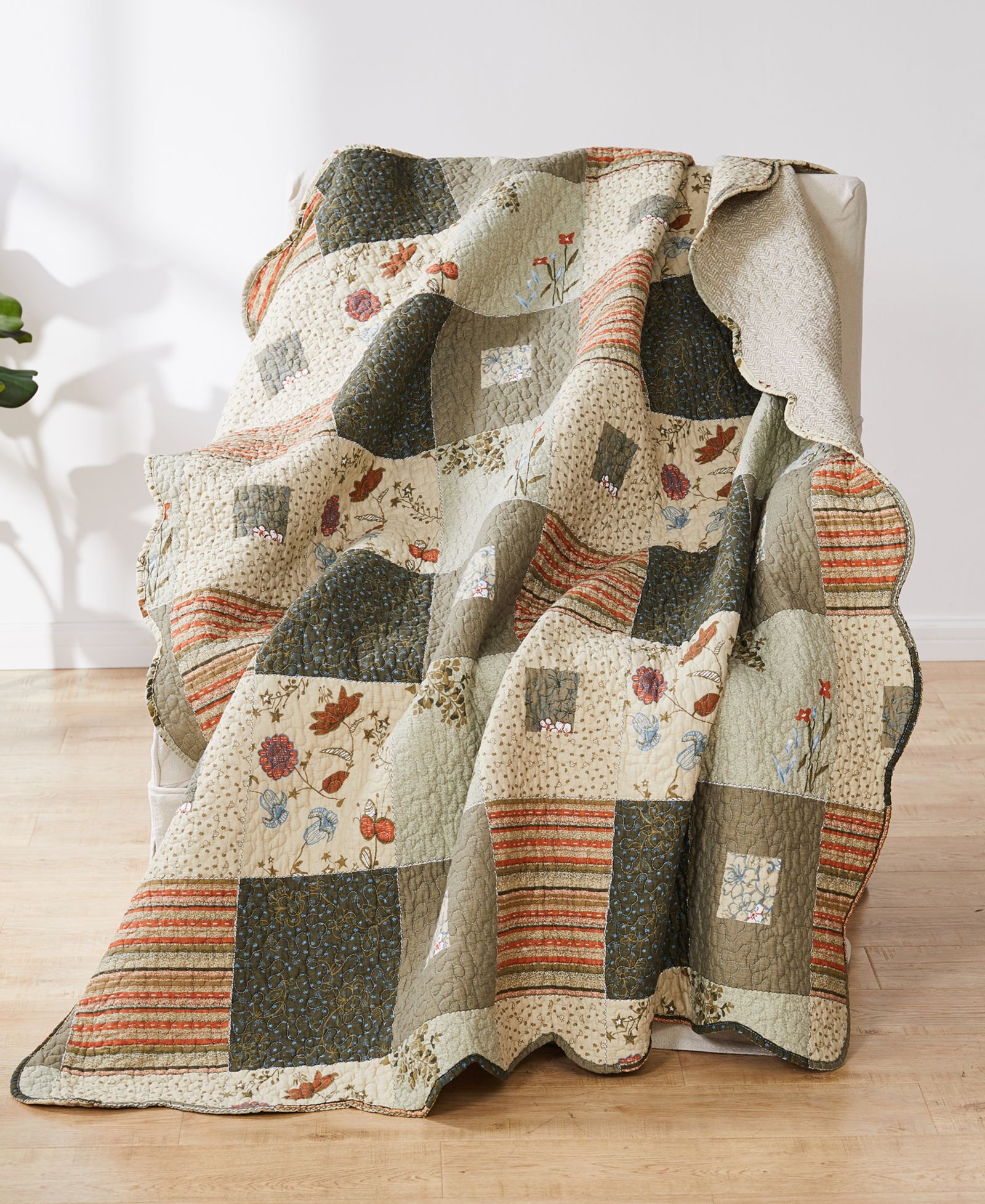 Лоскутное покрывало Greenland Home Fashions Sedona, 50" x 60"