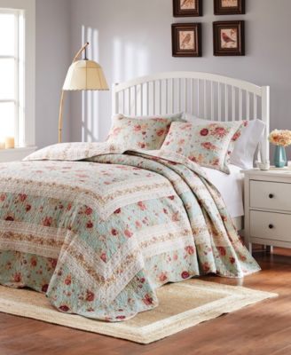 Комплект покрывал Greenland Home Fashions Antique-Like Rose 100% Cotton Traditional, King/California King