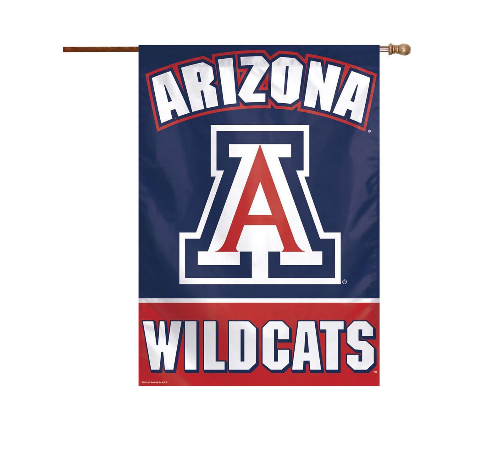 Домашний флаг Wincraft Arizona Wildcats с большим логотипом, 28" x 40"