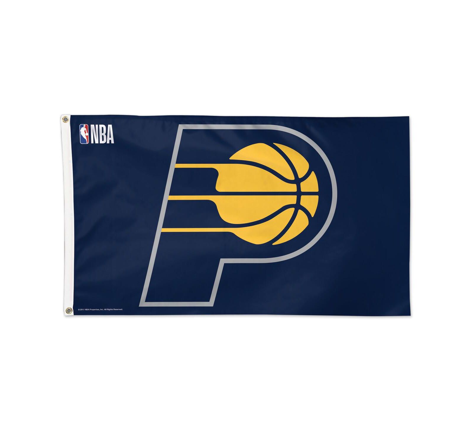 Wincraft Indiana Pacers Single-Sided 3' x 5' Deluxe Team Logo Flag