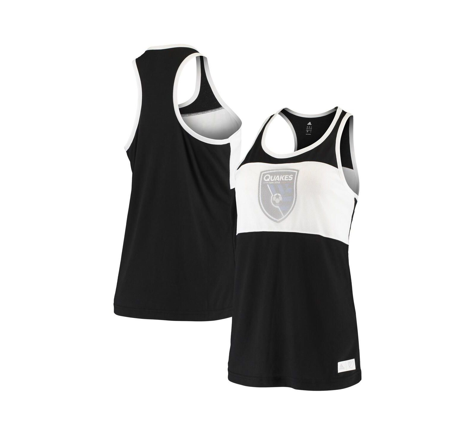 adidas Женский черный топ San Jose Earthquakes
