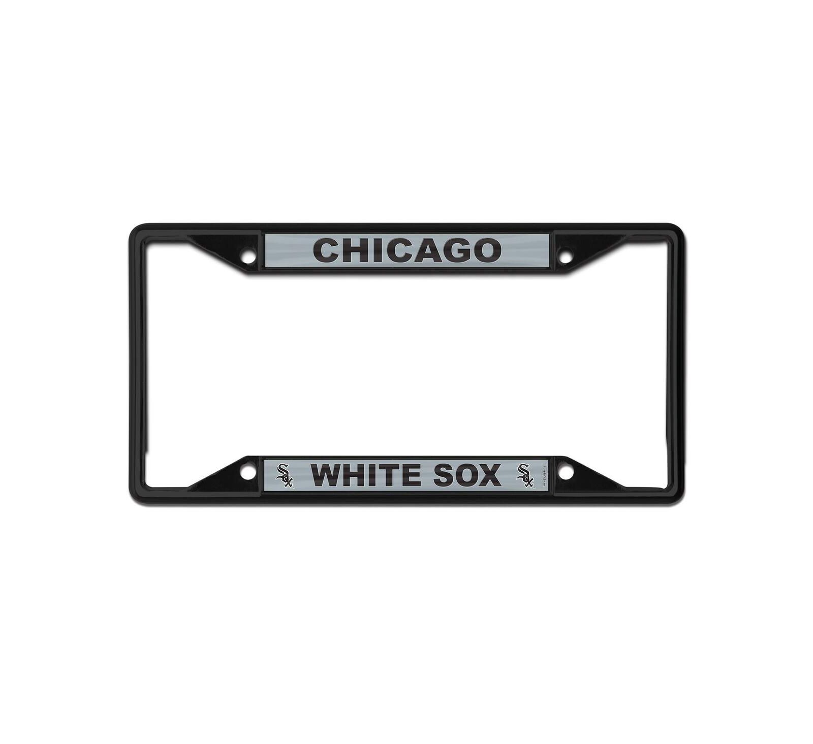 Рамка для номерного знака Wincraft Chicago White Sox Chrome Color
